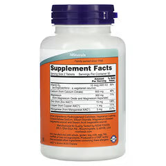 NOW Foods, Citrato de Cálcio, 100 Comprimidos