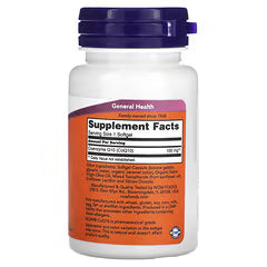NOW Foods, CoQ10, 100 mg, 50 Cápsulas blandas