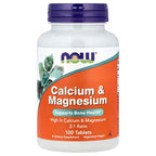 NOW Foods, Calcium & Magnesium, 100 Tablets