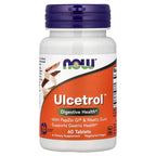 NOW® Ulcetrol™ Digestive Health with PepZin GI® & Mastic Gum 60 Tablets