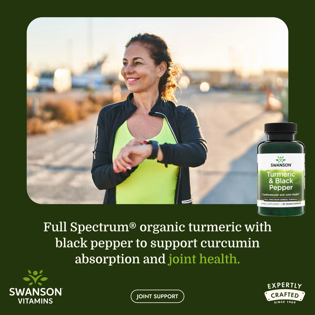 Swanson Curcuma e Pimenta Preta 600 mg 60 Cápsulas Vegan