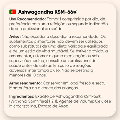 WeightWorld Ashwagandha KSM-66 1500 mg 180 cápsulas