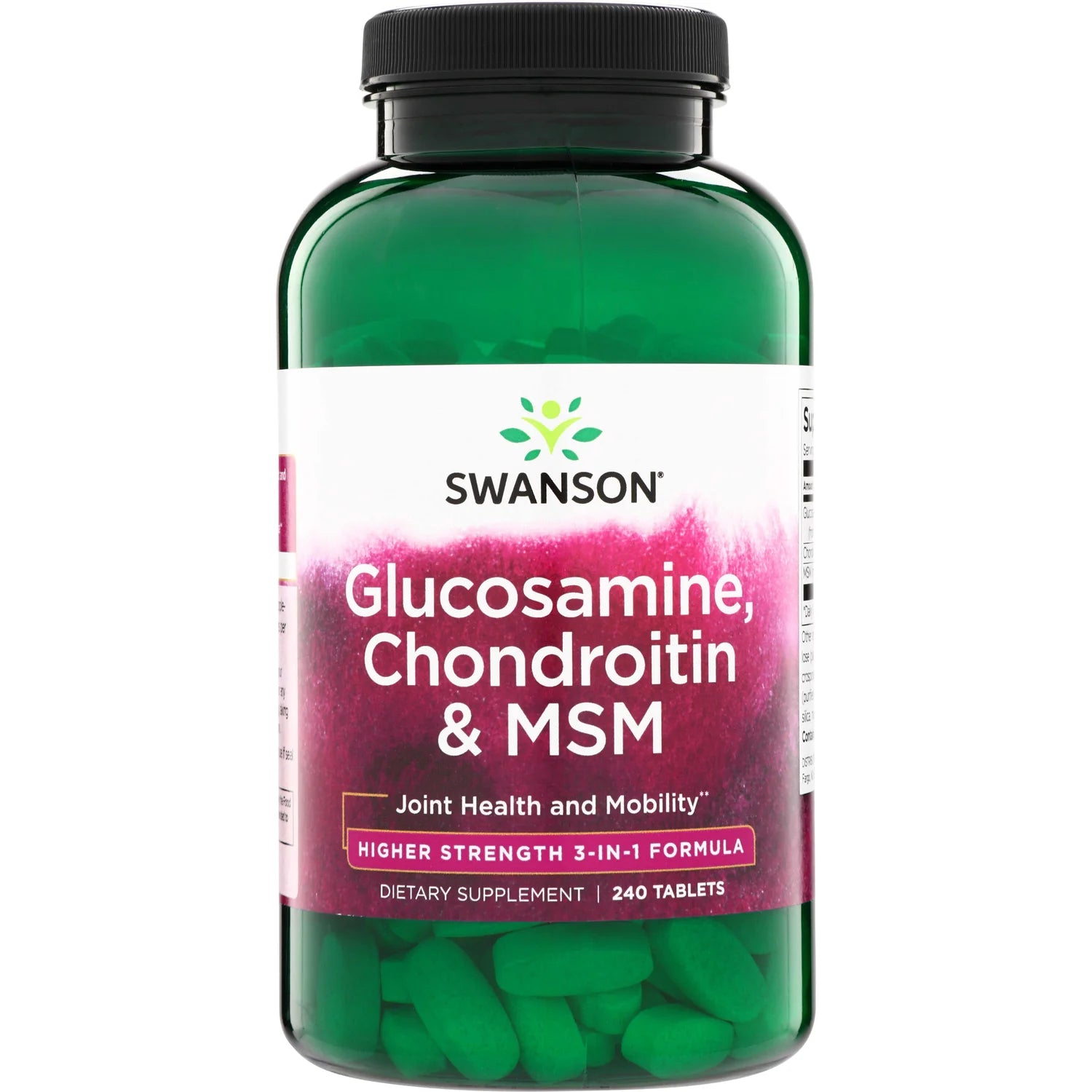 Swanson Glucosamine Chondroitin & MSM - Higher Strength