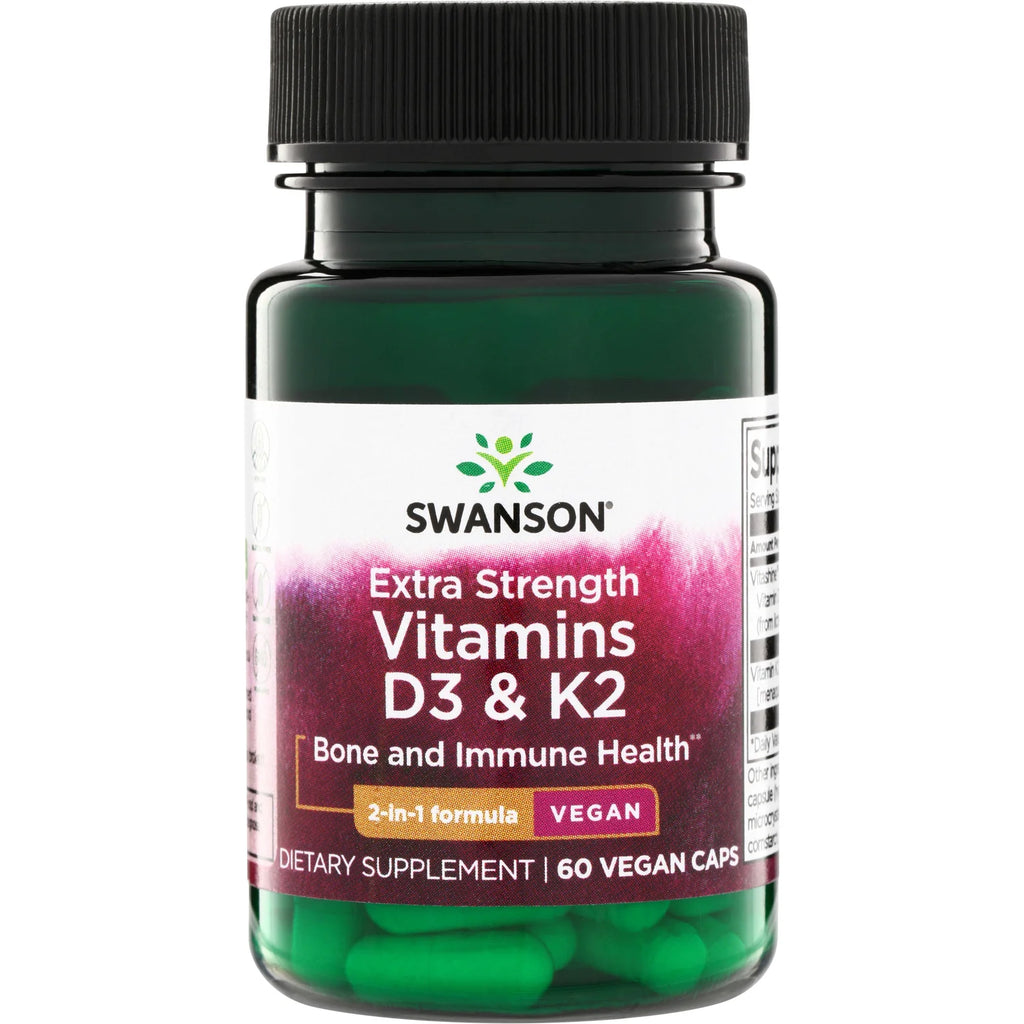 Swanson Extra Strength D3 & K2