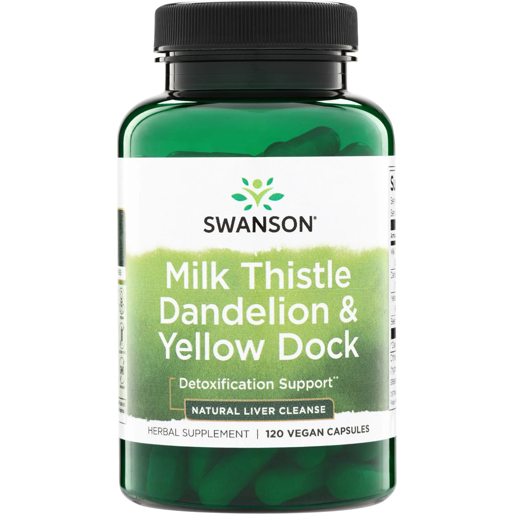 Swanson Milk Thistle Dandelion & Yellow Dock