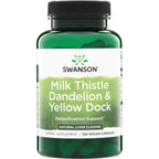 Swanson Milk Thistle Dandelion & Yellow Dock