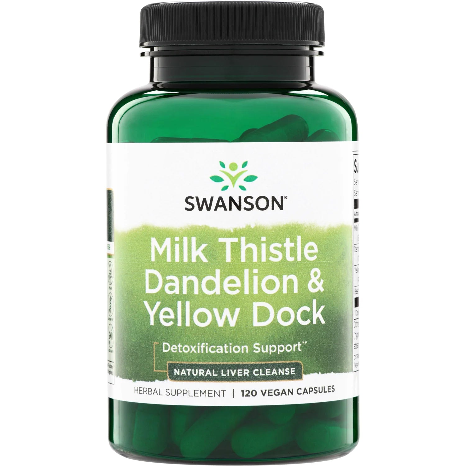Swanson Milk Thistle Dandelion & Yellow Dock