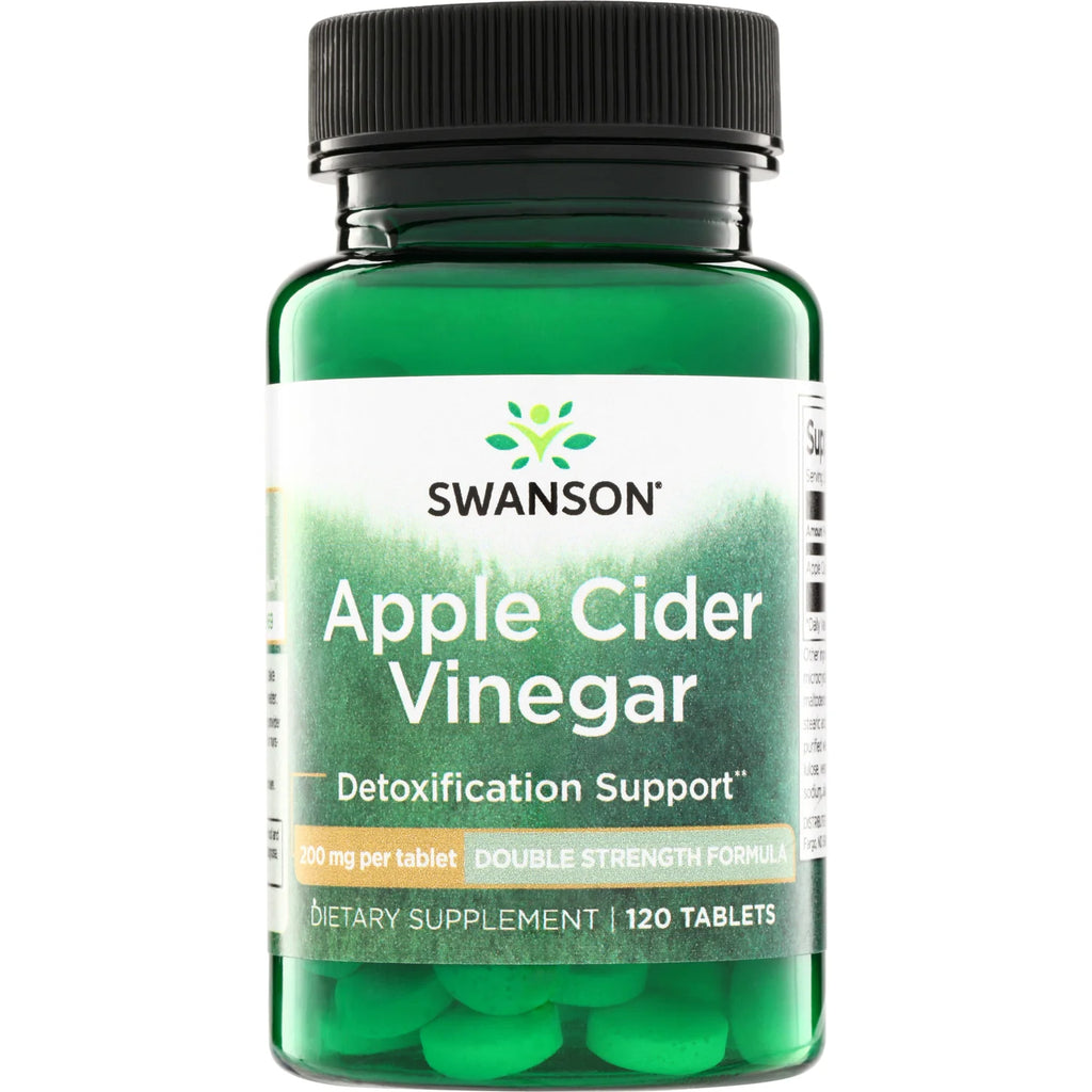 Swanson Apple Cider Vinegar - Double Strength Formula