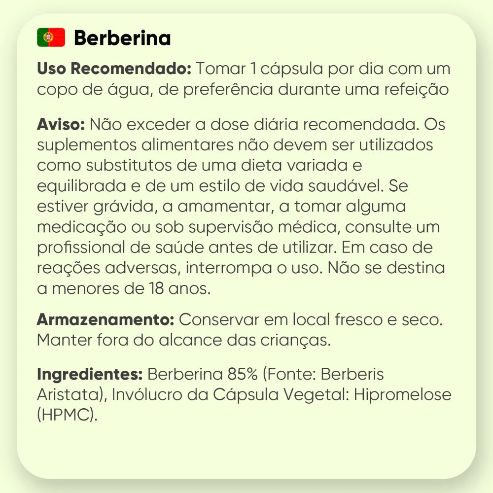 Berberine 500 mg