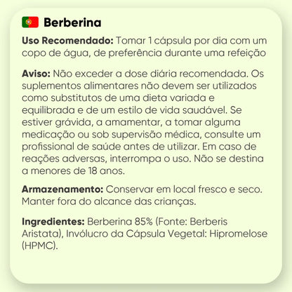 WeightWorld Berberina 500 mg 120 Cápsulas