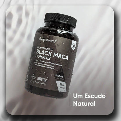 Weightworld Complexo de Maca Preta 5550 mg 180 cápsulas