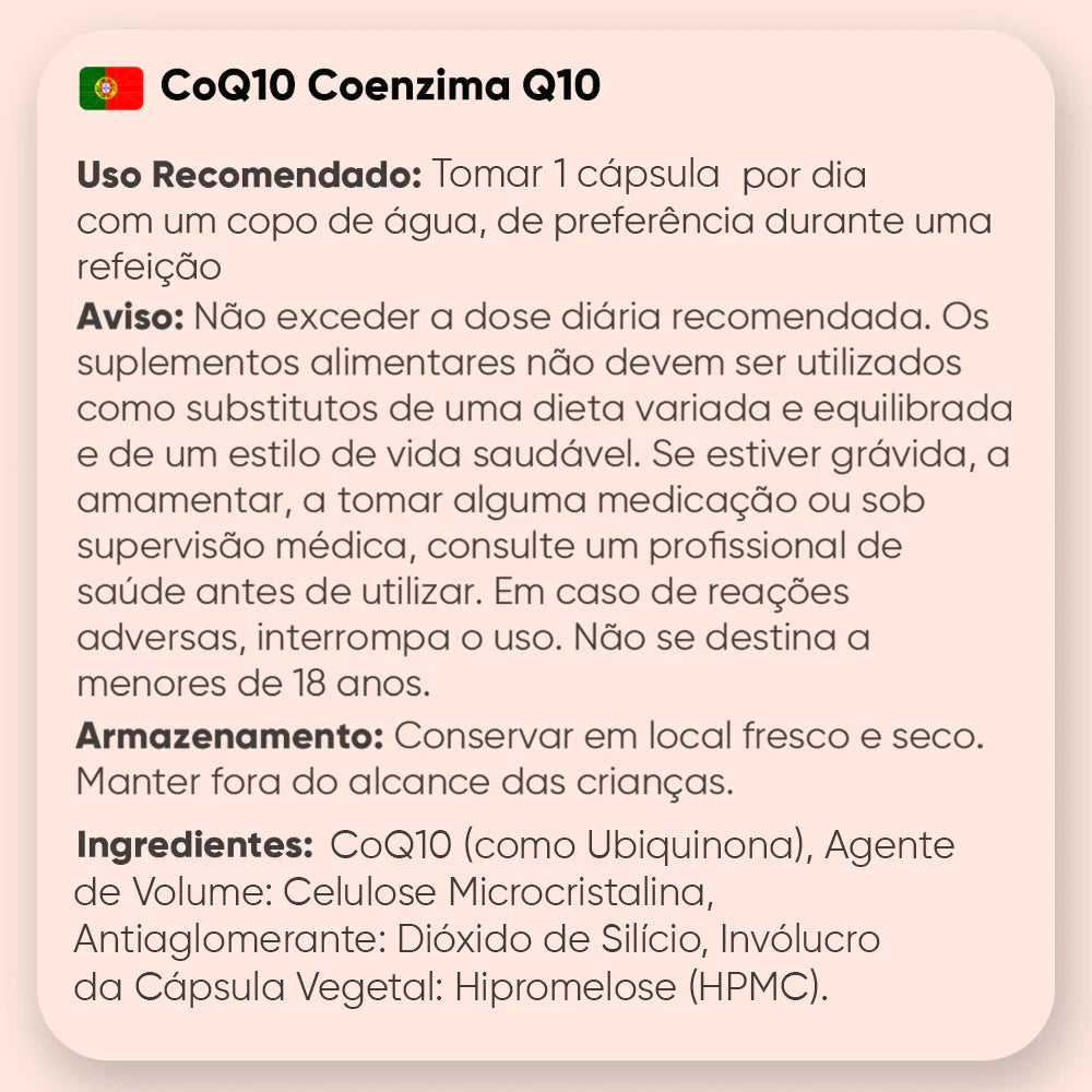 Coenzima Q10 de WeightWorld 200mg, 120 Cápsulas