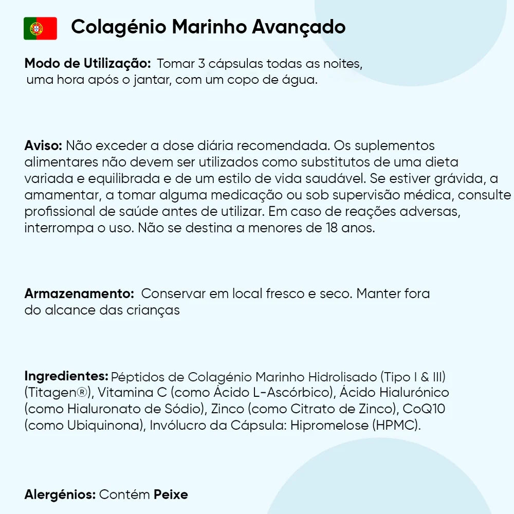 WeightWorld Colágeno Marino Avanzado con Ácido Hialurónico 1200 mg 120 Cápsulas
