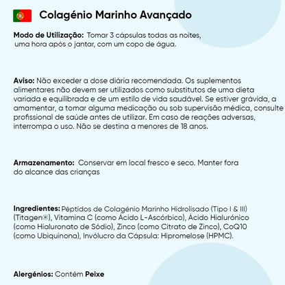 WeightWorld Colágeno Marino Avanzado con Ácido Hialurónico 1200 mg 120 Cápsulas