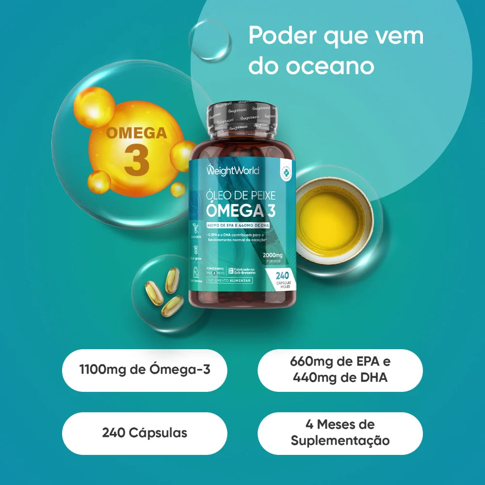 Omega 3 Fish Oil 2000mg