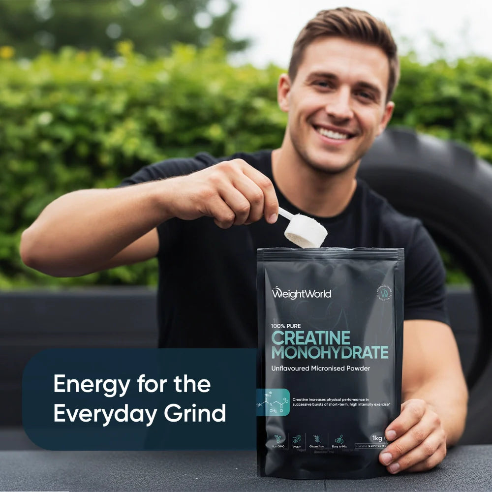 WeightWorld Creatine Monohydrate Micronised Unflavoured Powder - 1kg Powder